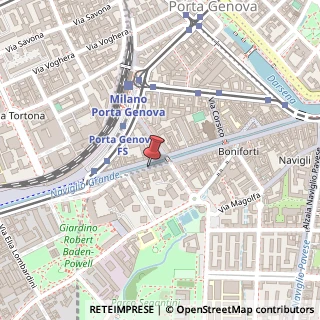 Mappa Ripa di Porta Ticinese,  63, 20143 Milano, Milano (Lombardia)