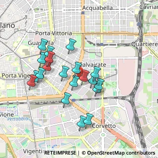 Mappa Via Lattanzio, 20137 Milano MI, Italia (0.8325)