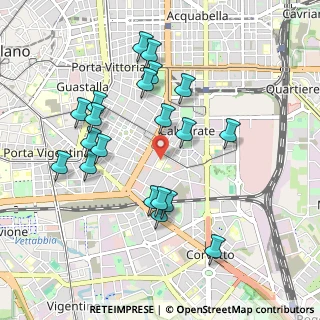 Mappa Via Lattanzio, 20137 Milano MI, Italia (0.956)