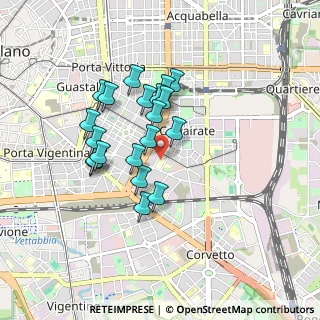 Mappa Via Lattanzio, 20137 Milano MI, Italia (0.728)