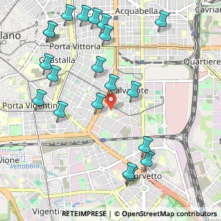 Mappa Via Lattanzio, 20137 Milano MI, Italia (1.285)