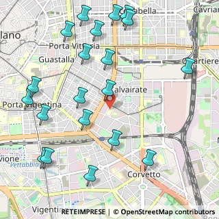Mappa Via Lattanzio, 20137 Milano MI, Italia (1.3135)
