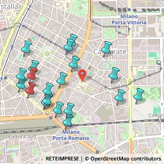 Mappa Via Lattanzio, 20137 Milano MI, Italia (0.579)