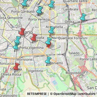 Mappa Via Lattanzio, 20137 Milano MI, Italia (2.6)