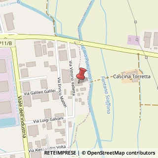 Mappa Via V. Valletta, 25, 28060 San Pietro Mosezzo, Novara (Piemonte)