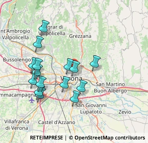 Mappa Via Ippolito Nievo, 37128 Verona VR, Italia (7.17933)