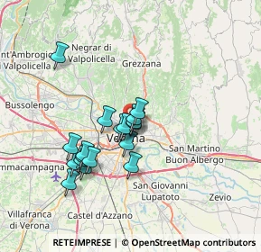 Mappa Via Ippolito Nievo, 37128 Verona VR, Italia (5.78667)