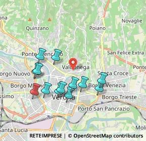 Mappa Via Ippolito Nievo, 37128 Verona VR, Italia (1.76846)