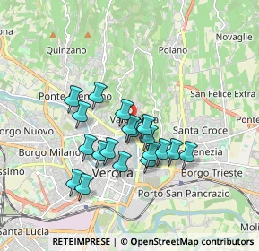 Mappa Via Ippolito Nievo, 37128 Verona VR, Italia (1.46211)