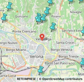 Mappa Via Ippolito Nievo, 37128 Verona VR, Italia (3.08538)