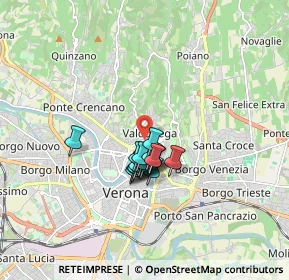 Mappa Via Ippolito Nievo, 37128 Verona VR, Italia (1.10313)