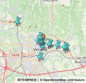 Mappa Via Ippolito Nievo, 37128 Verona VR, Italia (2.4725)