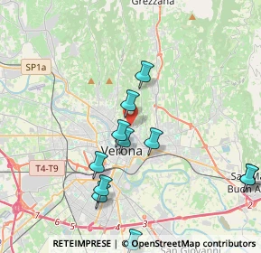 Mappa Via Ippolito Nievo, 37128 Verona VR, Italia (4.17545)