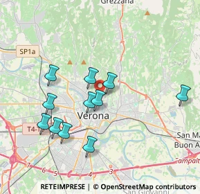 Mappa Via Ippolito Nievo, 37128 Verona VR, Italia (3.56818)