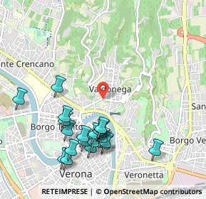 Mappa Via Ippolito Nievo, 37128 Verona VR, Italia (1.1)