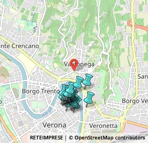 Mappa Via Ippolito Nievo, 37128 Verona VR, Italia (0.8865)