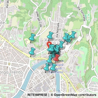Mappa Via Ippolito Nievo, 37128 Verona VR, Italia (0.2955)