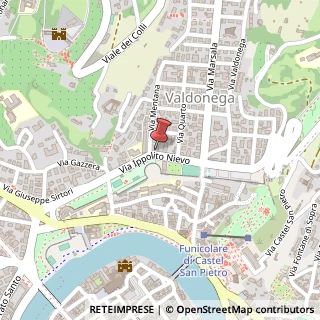 Mappa Via Ippolito Nievo, 5, 37128 Verona, Verona (Veneto)