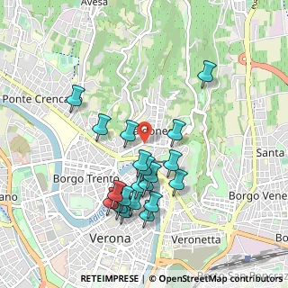 Mappa Via Ippolito Nievo, 37128 Verona VR, Italia (0.906)
