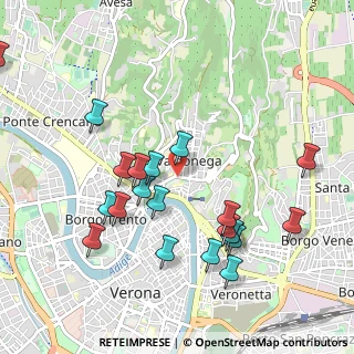 Mappa Via Ippolito Nievo, 37128 Verona VR, Italia (1.015)