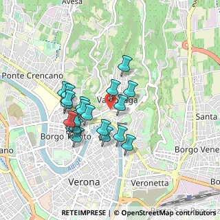Mappa Via Ippolito Nievo, 37128 Verona VR, Italia (0.7335)