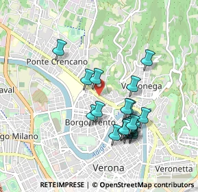 Mappa Via Goffredo Mameli, 37128 Verona VR, Italia (0.849)