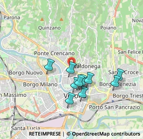 Mappa Via Goffredo Mameli, 37128 Verona VR, Italia (1.81909)
