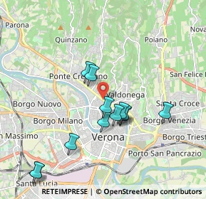 Mappa Via Goffredo Mameli, 37128 Verona VR, Italia (1.78583)