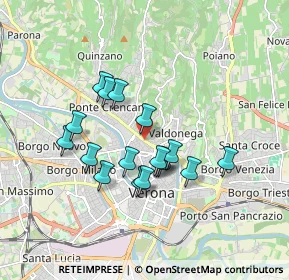 Mappa Via Goffredo Mameli, 37128 Verona VR, Italia (1.45941)