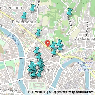 Mappa Via Goffredo Mameli, 37128 Verona VR, Italia (0.5655)