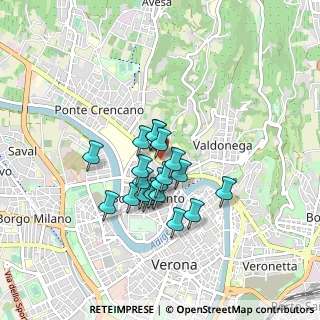 Mappa Via Goffredo Mameli, 37128 Verona VR, Italia (0.622)