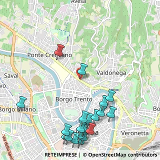 Mappa Via Goffredo Mameli, 37128 Verona VR, Italia (1.406)