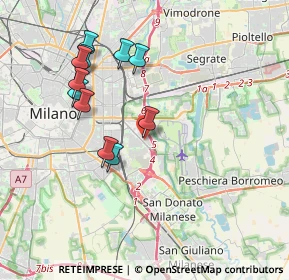 Mappa Strada A - C.A.M.M., 20138 Milano MI, Italia (3.66455)