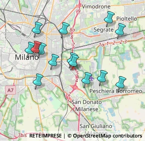 Mappa Strada A - C.A.M.M., 20138 Milano MI, Italia (3.735)