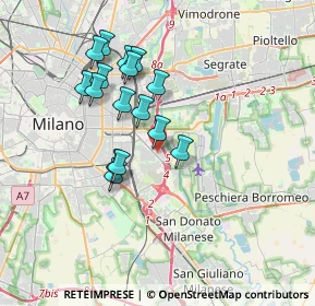 Mappa Strada A - C.A.M.M., 20138 Milano MI, Italia (3.16688)