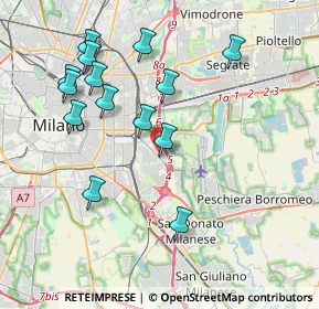Mappa Strada A - C.A.M.M., 20138 Milano MI, Italia (4.02643)