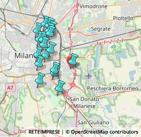 Mappa Strada A - C.A.M.M., 20138 Milano MI, Italia (3.58222)