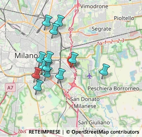 Mappa Strada A - C.A.M.M., 20138 Milano MI, Italia (3.40077)