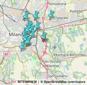 Mappa Strada A - C.A.M.M., 20138 Milano MI, Italia (3.30176)