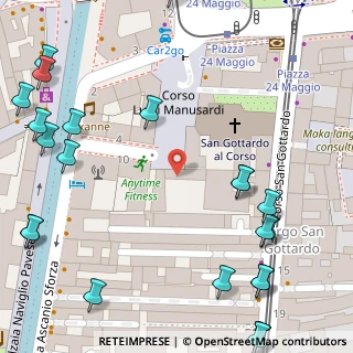 Mappa Corso Luigi Manusardi, 20136 Milano MI, Italia (0.0875)