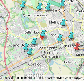 Mappa Via Bisceglie, 20152 Milano MI, Italia (2.23)