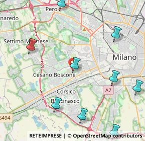 Mappa Via Bisceglie, 20152 Milano MI, Italia (6.26917)