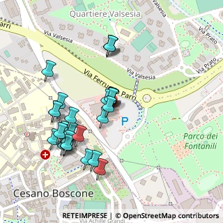 Mappa Via Gozzoli Benozzo, 20152 Milano MI, Italia (0.22667)