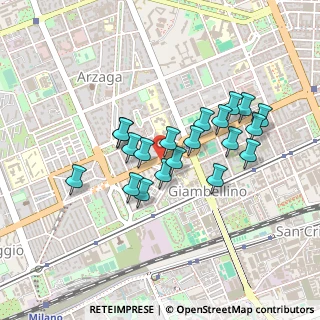 Mappa Via degli Zuccaro, 20146 Milano MI, Italia (0.372)