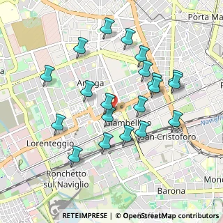 Mappa Via degli Zuccaro, 20146 Milano MI, Italia (0.933)