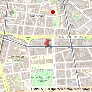Mappa Viale Bligny, 44, 20136 Milano, Milano (Lombardia)