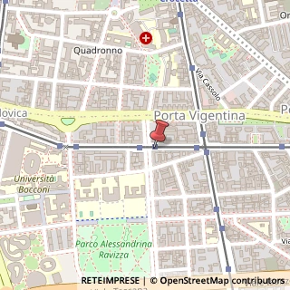 Mappa Viale Bligny, 54, 20136 Milano, Milano (Lombardia)