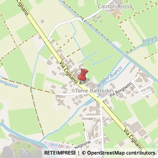Mappa Stradale Cigliano, 38, 10015 Ivrea, Torino (Piemonte)