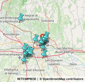 Mappa Via Giovanni Vincenti, 37128 Verona VR, Italia (5.60278)