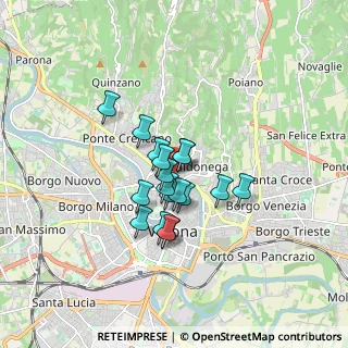 Mappa Via Giovanni Vincenti, 37128 Verona VR, Italia (1.145)